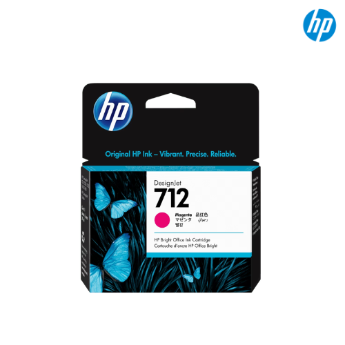 ตลับหมึกอิงค์เจ็ท HP Original Ink Cartridge HP712 Magenta, 712Ink